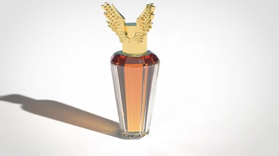 Altın Gül Altın Çinko Alaşım Zamak Parfüm Kapakları Metal / Altın Taç Kapakları