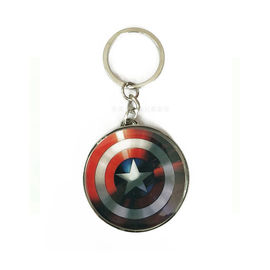 Kaptan Amerika Kişiselleştirilmiş Metal Anahtarlıklar Hediyeler Için Serin Marvel Kahramanları