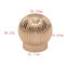 Özel Boyut Altın Rengi Zamak Parfüm Fındık Çinko Alaşım Parfüm Kapağı Caps
