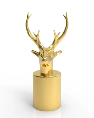 Modern ve Basit Tasarım Elk Head Parfüm Şişesi Kapağı Tüm Renkler Kabul Edilir