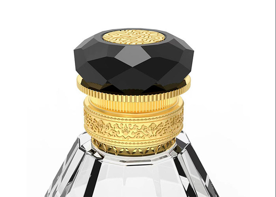 Logolu 15Mm Altın Metal Çinko Alaşımlı Lüks Zamak Parfüm Şişesi Kapağı