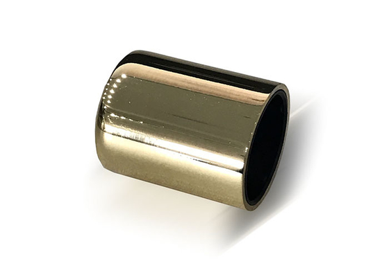 15mm Altın Metal Çinko Alaşımlı Parfüm Şişesi Kapağı Logolu Lüks Zamak