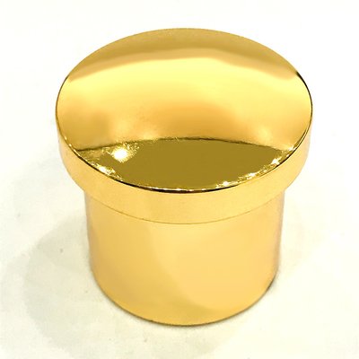 Klasik Altın rengi Zamak Alüminyum Parfüm Şişesi Kapakları