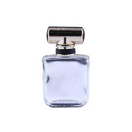 Beyaz Gümüş Renkli Parfüm Şişesi Kapakları, Cam Şişe İçin Metal Zamak Parfüm Kapağı