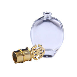 Parfüm Cam Şişeler İçin Metal Çinko Alaşımlı Özel Silindir Parfüm Şişesi