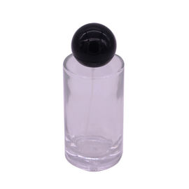Tasarım Lüks Parfüm Şişesi Kapakları Yüksek Dereceli Siyah Çinko Alaşımlı Parfüm Kapağı