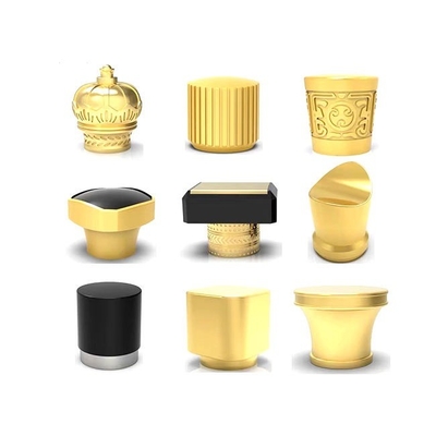 satın al Benzersiz Özelleştirilmiş Lüks Reçine Parfüm Şişe Kapağı, Özel Metal Parfüm Kapağı online manufacture