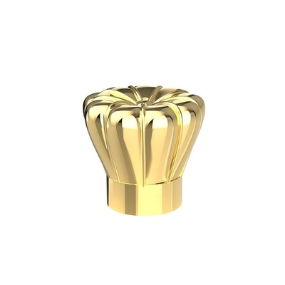 satın al Parlak Altın Metal Zamak Lüks Parfüm Şişesi Kapağı Asılı Kaplama online manufacture