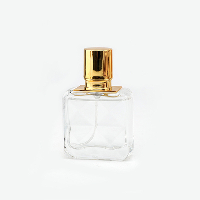 satın al Yüksek Dereceli Cam Parfüm Şişesi 30 ml Kare Cam Şişe Şeffaf Parfüm Şişesi Taşınabilir Parfüm Sprey Şişesi online manufacture