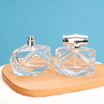 satın al Parfüm Alt Şişelenmiş High-End Retro 15 Süngü 80ml Profilli Bambu Kapaklı Pres İnce Sprey online manufacture