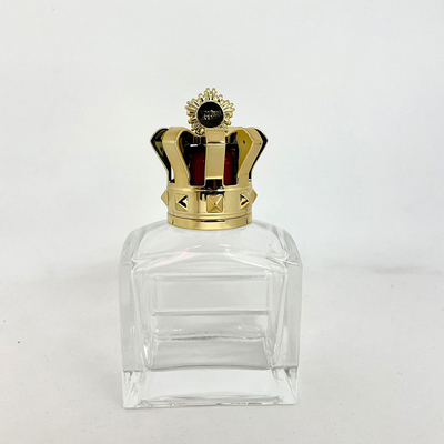 satın al 100ml Yaratıcı Parfüm Şişesi Cam Şişe Basın Sprey Boş Şişe Bayonet Kozmetik Ambalajı online manufacture