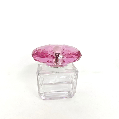 satın al 90 ml Kokulu Aşk Kristal Parfüm Şişesi Cam Şişe Süngü Sprey Alt Şişe Boş Şişe Parfüm Ambalaj Şişesi online manufacture