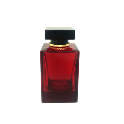 satın al 100ml Elegant Kare Parfüm Şişesi, Cam Şişe, Sprey, Alt Ambalaj, Bayonet, Boş Şişe online manufacture