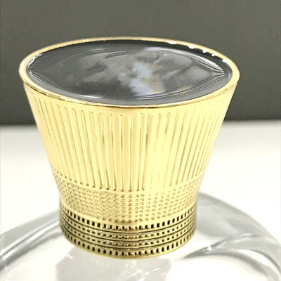 satın al 37*37*30mm Zamac Parfüm Kapak ve Paketleme OPP Torba Blister Karton Kutusu online manufacture