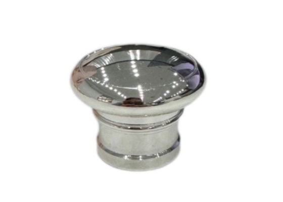 satın al Gümüş Özel Logo Parfüm Şişe Kapağı Zamak Kapağı Yüksek Kaliteli Paket için online manufacture