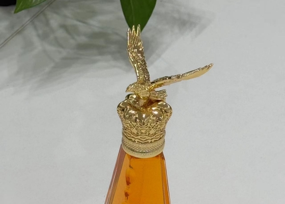 satın al Metal Kartal Şekilli Zamak Parfüm Kapakları Çinko Alaşım Cam Parfüm Şişesi Kapakları online manufacture
