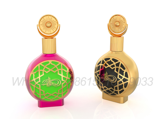 satın al Kişiselleştirilebilir Zamak Parfüm Kapakları Lüks Parfüm Şişeleri İçin Altın / Gümüş Finish online manufacture