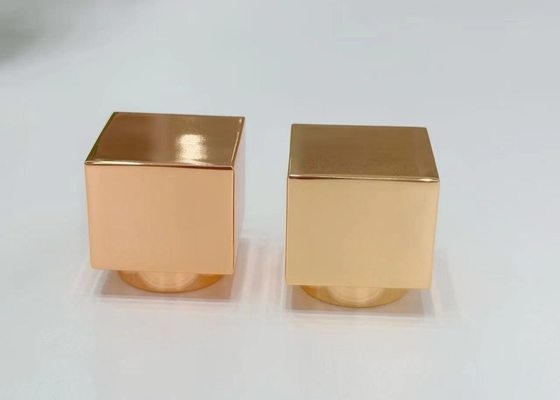 satın al Kaliteli çinko alaşımı olan Zamak kare şekilli metal parfüm kapağı kapağı online manufacture