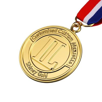 satın al Custom Medals and Custom Award Medals with Shiny Gold Plating, 2mm Thickness, and 7-10 Business Days Production online manufacture