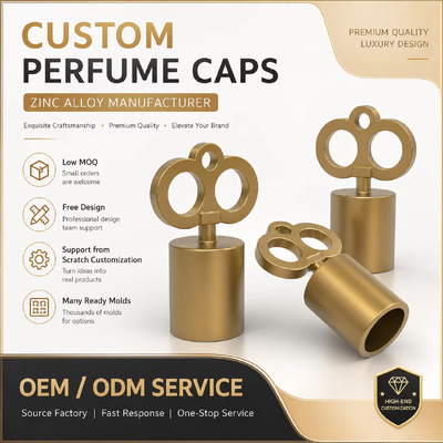 satın al Custom Crown Zamac Parfüm Kapakları, Lüks Elektroplastrasyonlu Sink Alaşımı Parfüm Şişesi Kapağı Çevrimiçi üretim