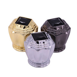 satın al 23 * 33mm Zamak Parfüm Kapağı / Seyahat Parfüm Şişesi İçin Manyetik Parfüm Kapağı online manufacture
