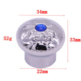 satın al 34 * 33mm Elmas Yapımı Çinko Alaşım Özel Parfüm Kapakları online manufacture