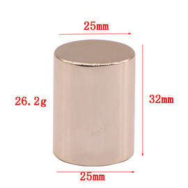 satın al 25 * 32mm Çevre Dostu Özelleştirilmiş Zamak Parfüm Kapakları online manufacture