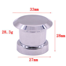 satın al 33 * 28mm Hafif Manyetik Zamak Parfüm Kapağı online manufacture
