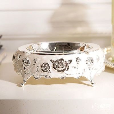 satın al 30mm Yuvarlak Halka Kabartmalı Logo Metal Puro Sahil Küllük online manufacture