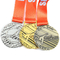 OEM Çinko Alaşımı 3D Altın Ödül Maraton Koşusu Özel Metal Spor Madalyası