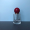 30 ML high-end parfüm şişesi yuvarlak kapaklı taşınabilir dikey çubuk cam parfüm alt şişe kozmetik sprey şişesi boş şişe