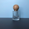 30 ML high-end parfüm şişesi yuvarlak kapaklı taşınabilir dikey çubuk cam parfüm alt şişe kozmetik sprey şişesi boş şişe