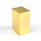 Dikdörtgen şekil altın rengi Zamak Parfüm Şişesi Kapağı