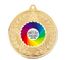 60 * 3mm Spor Ödülü 3D Oyulmuş Çinko Alaşım Özel Madalyalar