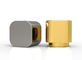Fea15 boyun için Tasarım Özelleştirilmiş Altın Renkli Zamak Parfüm Şişe Kapakları