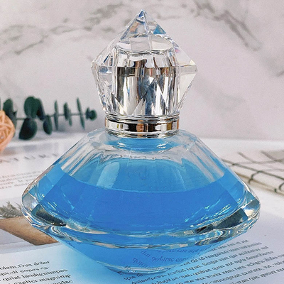 Toptan Yüksek Dereceli Cam Parfüm Şişeleri 75ml Şekilli Kristal Beyaz Cam Şeffaf Parfüm Şişeleri W Donatılabilir