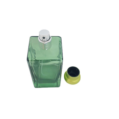 100ml Yaratıcı Zamak Kapaklı Parfüm Şişesi Cam Şişe, Bayonet, Sprey, Boş Şişe, Kozmetik Ambalajı
