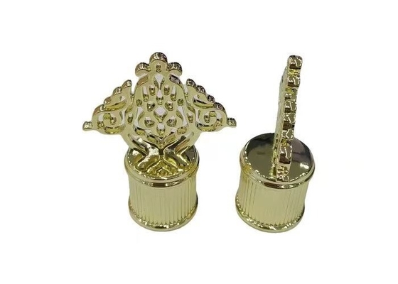 Yüksek Kaliteli Ürün Parfüm Şişesi Kapağı Metal Kapaklar Tasarım Çinko Alaşım Parfüm Kapağı