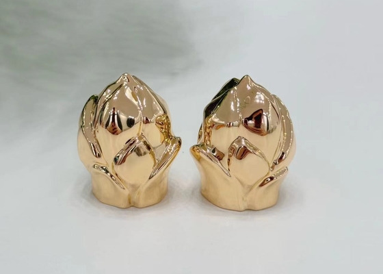 Zamak Çiçek Şekilli Metal Parfüm Kapağı Parfüm Kapağı Yüksek Kaliteli Çinko Alaşımı