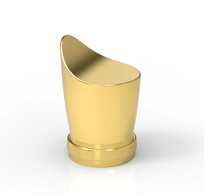 Mevcut Hazır Kalıp Zamak Parfüm Kapakları Stil Altıgen Şekil Ölçme dökme Fea15 Metal Şişe Başlıkları