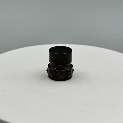ABS Plastic Screw Cap Perfume Bottle Cap with Silk Screen Printing for Luxury Cosmetics