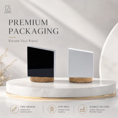 Modern Geometrik Eğimli Kare Zamak Parfüm Kapağı, Masif Parlak Renk Dokuma Altın Taban, Hediye Parfüm Seti İçin Ağır Metal Parfüm Kapağı