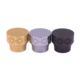 Gravür Desenli Metal Parfüm Kapağı