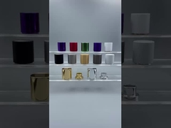 Standart FEA 15 Şişe Boyunları İçin Yüksek Kaliteli Silindir Şeklinde Alüminyum Metal Parfüm Kapakları